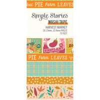 Simple Stories - Harvest Market Collection - Washi Tape