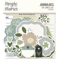 Simple Stories - The Simple Life Collection - Ephemera - Journal Bits