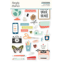 Simple Stories - Life Captured Collection - Sticker Book