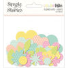 Simple Stories - Color Vibe Collection - Flowers Bits and Pieces - Lights