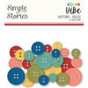 Simple Stories - Color Vibe Collection - Buttons - Bolds