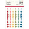 Simple Stories - Color Vibe Collection - Enamel Dots - Bolds