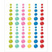 Simple Stories - Color Vibe Collection - Enamel Dots - Summer