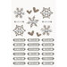Simple Stories - Simple Vintage Winter Woods Collection - Sticker Book