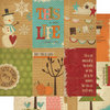Simple Stories - Year-o-graphy Collection - 12 x 12 Double Sided Paper - Vertical Journaling Card Elements