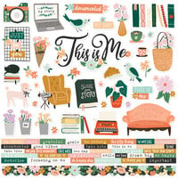 Simple Stories - My Story Collection - 12 x 12 Cardstock Stickers