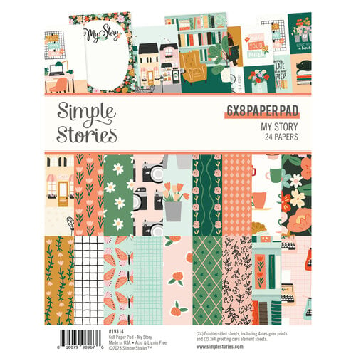 Simple Stories - My Story Collection - 6 x 8 Paper Pad