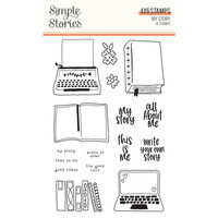 Simple Stories - My Story Collection - Clear Photopolymer Stamps