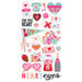 Simple Stories - Heart Eyes Collection - 6 x 12 Chipboard Stickers