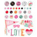 Simple Stories - Heart Eyes Collection - Decorative Brads