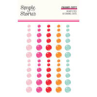 Simple Stories - Heart Eyes Collection - Enamel Dots