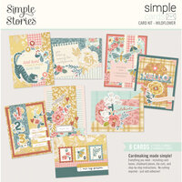 Simple Stories - Wildflower Collection - Simple Cards - Card Kits