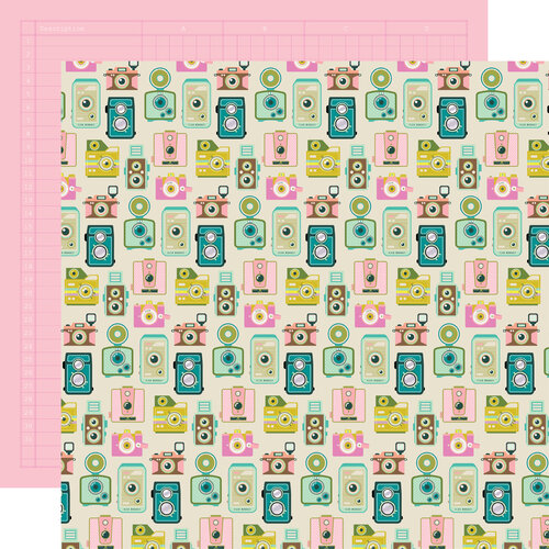 Simple Stories - Flea Market Collection - 12 x 12 Double Sided Paper - Tell The Story