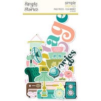 Simple Stories - Simple Pages Collection - Page Pieces - Flea Market