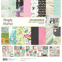 Simple Stories - Simple Vintage Life In Bloom Collection - Collection Kit