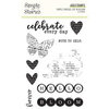 Simple Stories - Simple Vintage Life In Bloom Collection - Clear Photopolymer Stamps