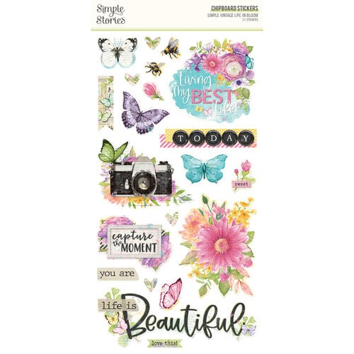 Life in Bloom Chipboard