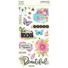Simple Stories - Simple Vintage Life In Bloom Collection - 6 x 12 Chipboard Stickers