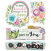 Simple Stories - Simple Vintage Life In Bloom Collection - Layered Chipboard
