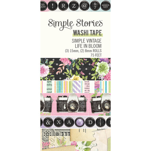 Simple Stories - Simple Vintage Life In Bloom Collection - Washi Tape