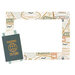 Simple Stories - Here Plus There Collection - Chipboard Frames