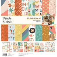 Simple Stories - Boho Sunshine Collection - 12 x 12 Collection Kit