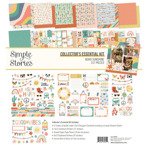 Simple Stories - Boho Sunshine Collection - Collector's Essential Kit