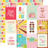 Simple Stories - Retro Summer Collection - 12 x 12 Double Sided Paper - 3 x 4 Elements