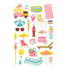 Simple Stories - Retro Summer Collection - Sticker Book