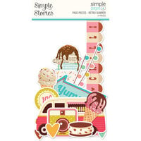 Simple Stories - Simple Pages Collection - Page Pieces - Retro Summer
