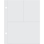 Simple Stories - SNAP Studio Collection - 3 x 4 and 4 x 6 Divided Page Protectors - 10 Pack