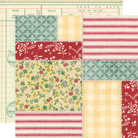 Simple Stories - Simple Vintage Berry Fields Collection - 12 x 12 Double Sided Paper - Hello Lovely