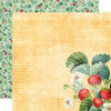 Simple Stories - Simple Vintage Berry Fields Collection - 12 x 12 Double Sided Paper - Garden Fresh