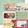 Simple Stories - Simple Vintage Berry Fields Collection - 12 x 12 Double Sided Paper - 4 x 6 Elements