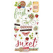 Simple Stories - Simple Vintage Berry Fields Collection - 6 x 12 Chipboard Stickers
