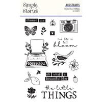 Simple Stories - The Little Things Collection - Clear Photopolymer Stamps
