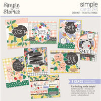 Simple Stories - The Little Things Collection - Simple Cards - Card Kit