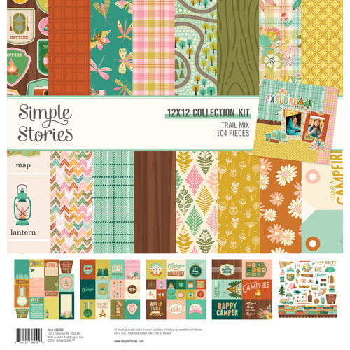 Simple Stories - Trail Mix Collection - 12 x 12 Collection Kit