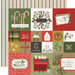 Simple Stories - The Holiday Life Collection - 12 x 12 Double Sided Paper - 2 x 2 and 4 x 4 Elements