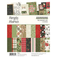 Simple Stories - The Holiday Life Collection - 6 x 8 Paper Pad