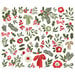 Simple Stories - The Holiday Life Collection - Ephemera - Floral Bits and Pieces