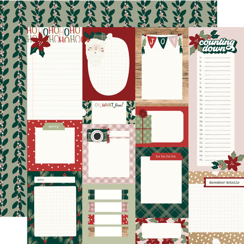 Simple Stories - Boho Christmas Collection - 12 x 12 Double Sided Paper - Journal Elements Simple Stories - Boho Christmas Collection - 12 x 12 Double Sided Paper - Journal Elements