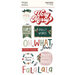 Simple Stories - Boho Christmas Collection - Foam Stickers
