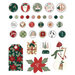 Simple Stories - Boho Christmas Collection - Decorative Brads