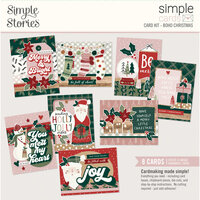 Simple Stories - Boho Christmas Collection - Simple cards - Card Kit