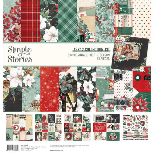 Simple Stories - Simple Vintage 'Tis The Season Collection - 12 x 12 Collection Kit