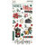 Simple Stories - Simple Vintage &#039;Tis The Season Collection - 6 x 12 Chipboard Stickers