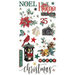 Simple Stories - Simple Vintage 'Tis The Season Collection - 6 x 12 Chipboard Stickers