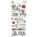 Simple Stories - Simple Vintage 'Tis The Season Collection - Foam Stickers