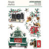 Simple Stories - Simple Vintage 'Tis The Season Collection - Layered Chipboard